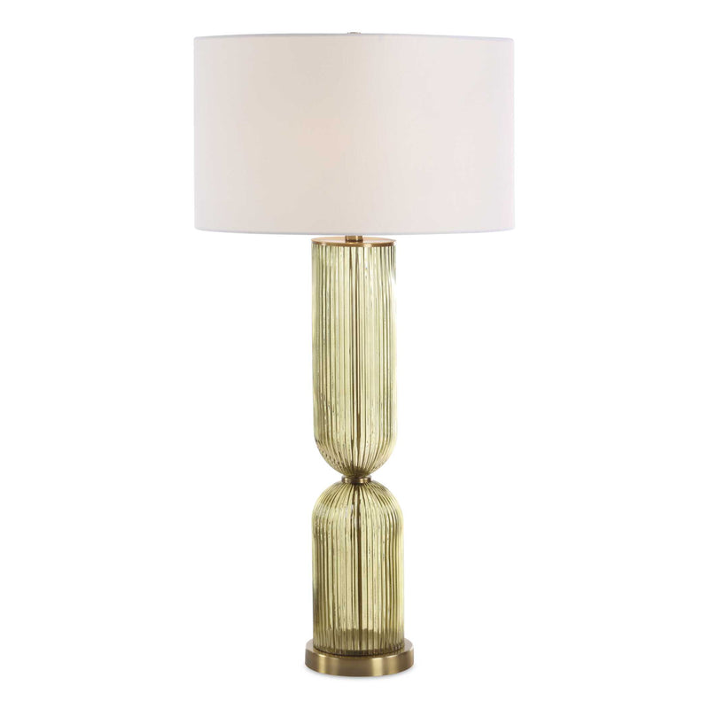Uttermost 30471 Mirah Olive Glass Table Lamp