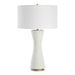 Uttermost 30482 Ridgeline Matte White Table Lamp