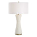 Uttermost 30482 Ridgeline Matte White Table Lamp