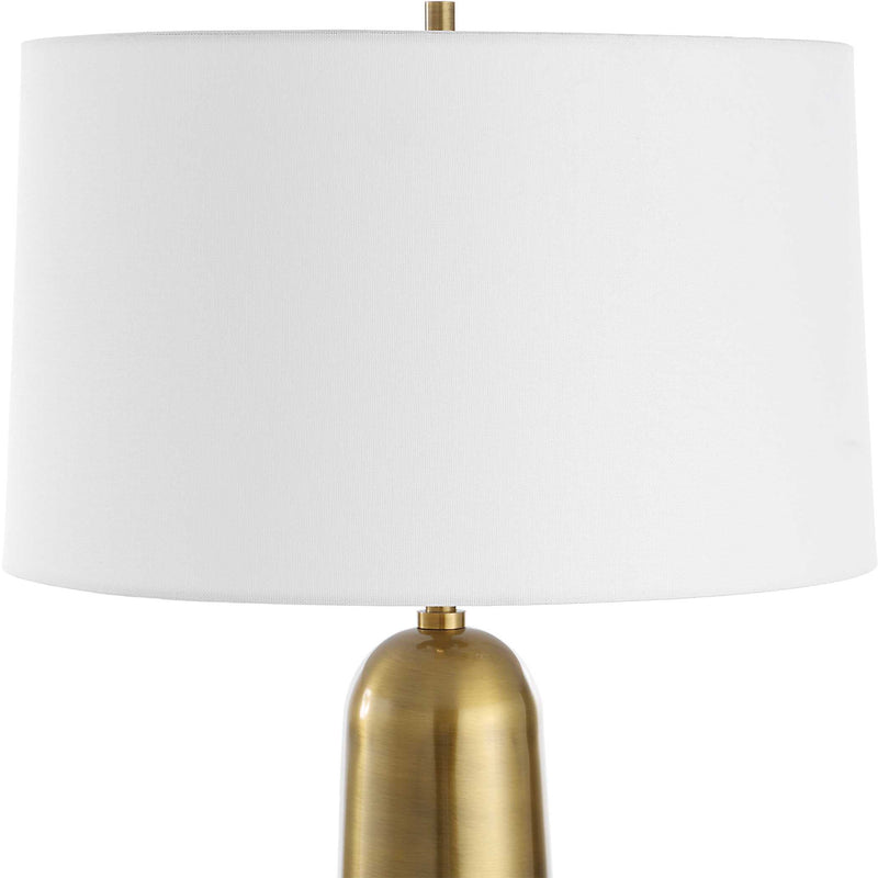 Uttermost 30484 Flinchem Brass Table Lamp