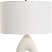 Uttermost 30483 Meridian Ivory Stone Table Lamp