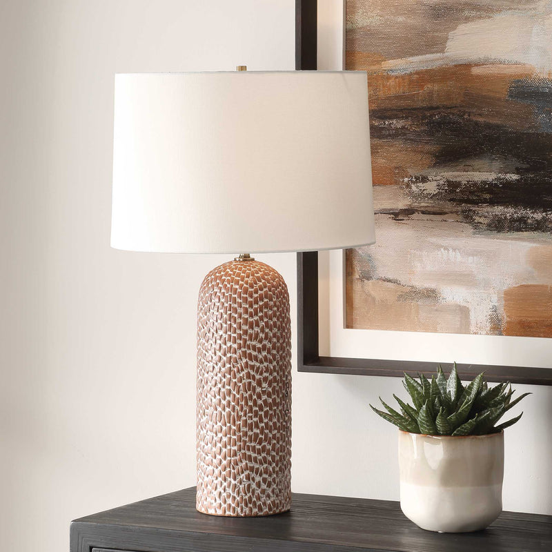 Uttermost 30487-1 Maclura Brown Table Lamp
