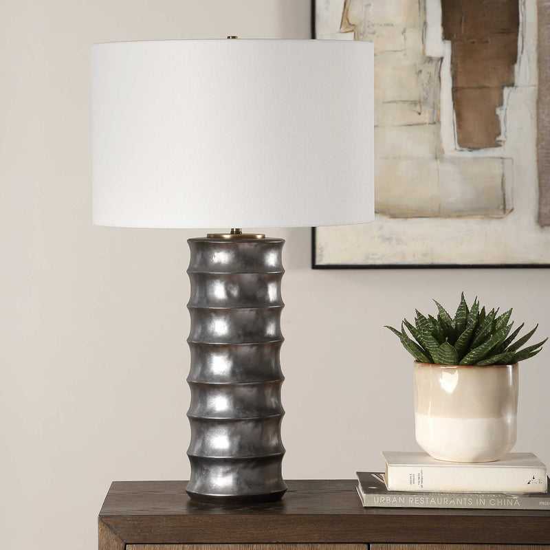 Uttermost 30488-1 Corvair Scalloped Table Lamp