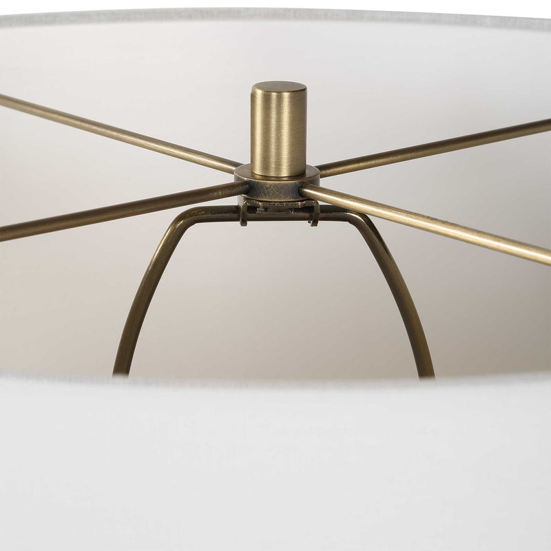 Uttermost 30488-1 Corvair Scalloped Table Lamp