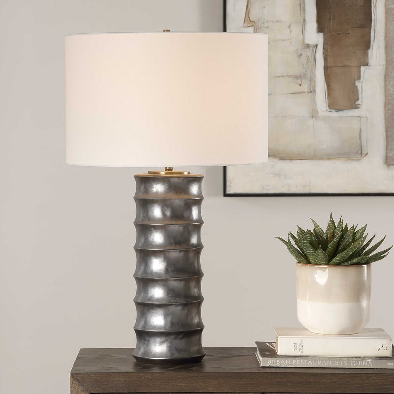 Uttermost 30488-1 Corvair Scalloped Table Lamp