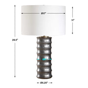 Uttermost 30488-1 Corvair Scalloped Table Lamp
