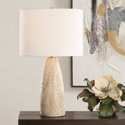 Uttermost 30507-1 Maury Travertine Table Lamp