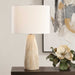 Uttermost 30507-1 Maury Travertine Table Lamp