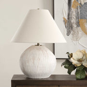 Uttermost 30490 Meryl Aged White Table Lamp