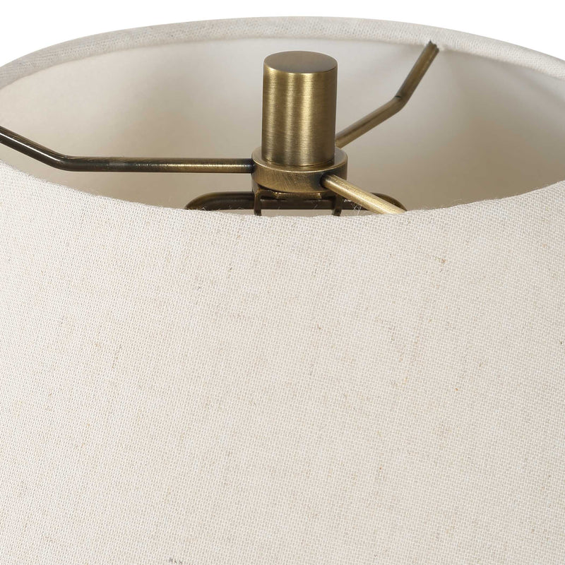 Uttermost 30490 Meryl Aged White Table Lamp