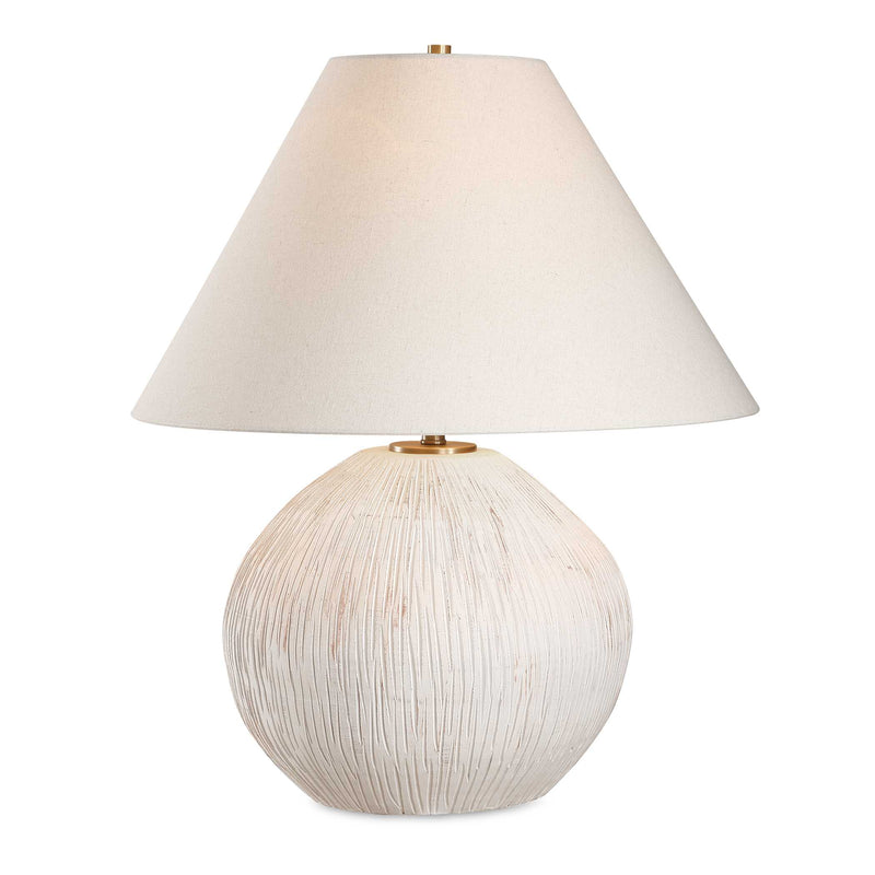 Uttermost 30490 Meryl Aged White Table Lamp