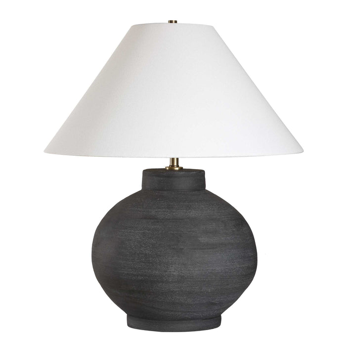 Uttermost 30491 Tramore Rustic Charcoal Table Lamp