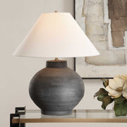 Uttermost 30491 Tramore Rustic Charcoal Table Lamp