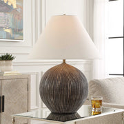 Uttermost 30492 Sayre Dark Brown Table Lamp