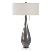 Uttermost 30518 Cardoni Smoke Table Lamp