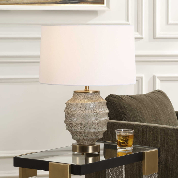 Uttermost 30520-1 Acosta Ribbed Table Lamp