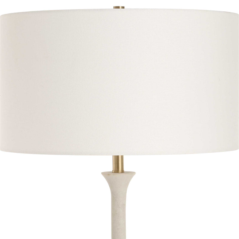 Uttermost 30461 Dewdrop Ivory Floor Lamp