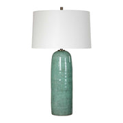 Uttermost 30478 Andale Crackled Teal Table Lamp
