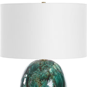 Uttermost 30494 Ceralene Green Table Lamp