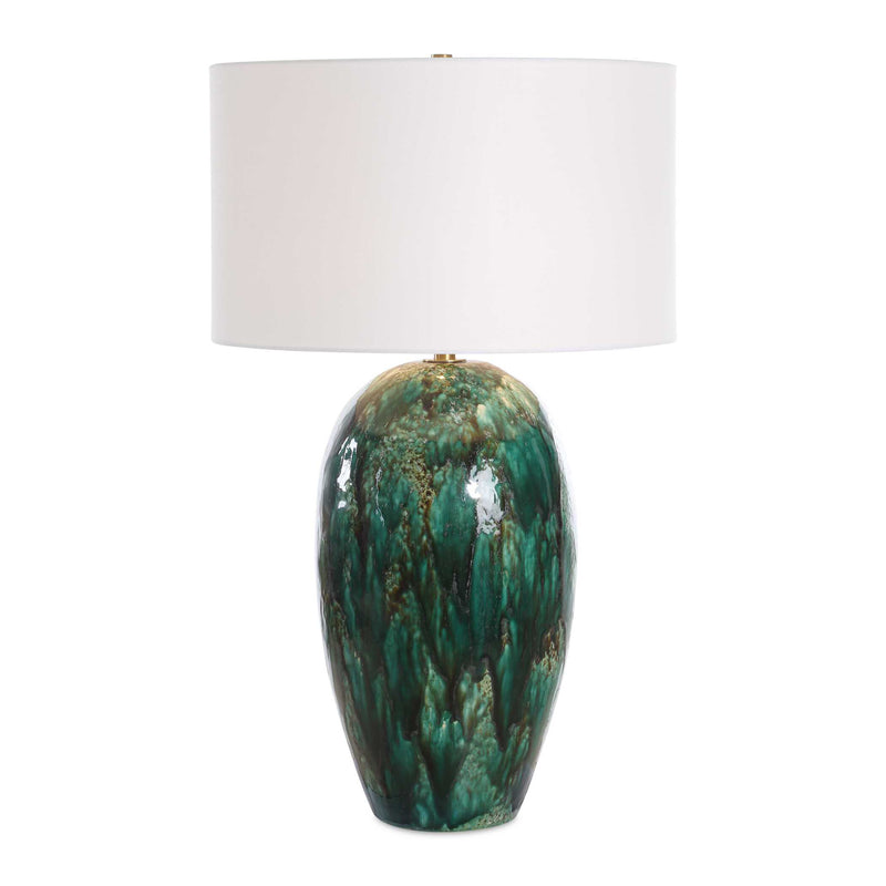 Uttermost 30494 Ceralene Green Table Lamp