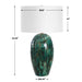 Uttermost 30494 Ceralene Green Table Lamp