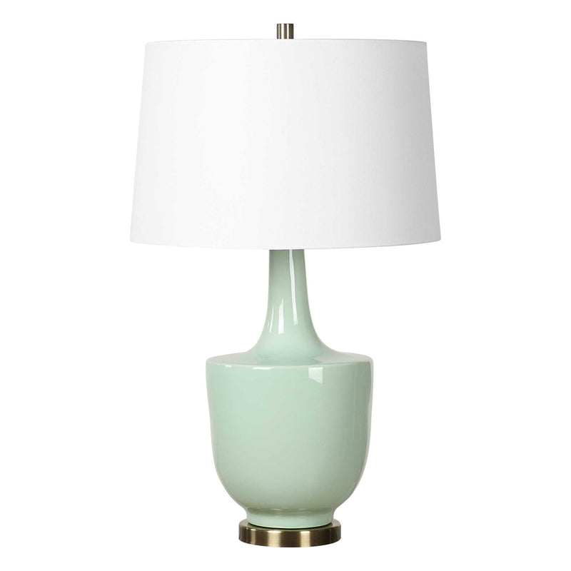 Uttermost 30512-1 Kyla Mint Green Table Lamp