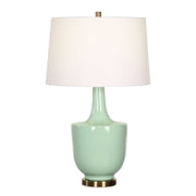 Uttermost 30512-1 Kyla Mint Green Table Lamp