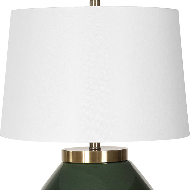 Uttermost 30514-1 Tayson Jade Green Table Lamp