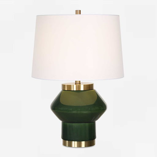 Uttermost 30514-1 Tayson Jade Green Table Lamp