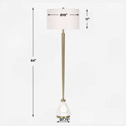 Uttermost 30515 Curran Tapered Metal Floor Lamp