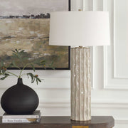 Uttermost 30555 Parilli Taupe Gray Table Lamp
