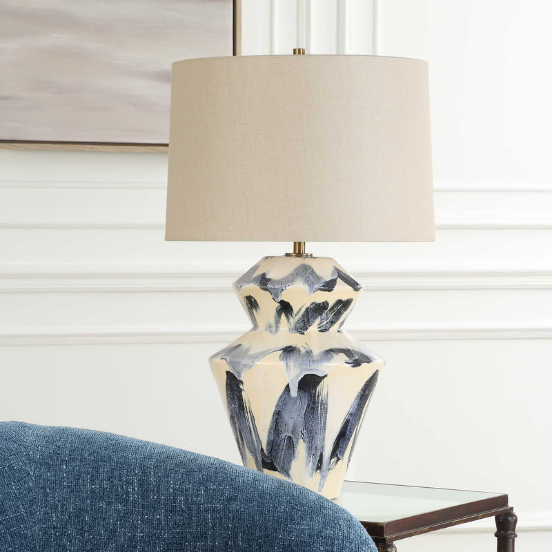 Uttermost 30548-1 Oranda Abstract Geometric Table Lamp