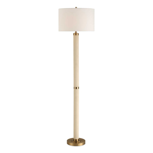 Uttermost 30551 Wessex White Floor Lamp