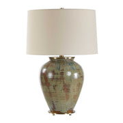 Uttermost 30563-1 Olisa Brown Green Table Lamp