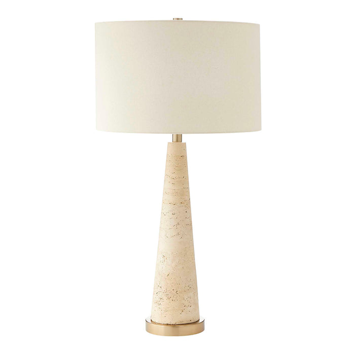 Uttermost 30536-1 Perkins Travertine Table Lamp