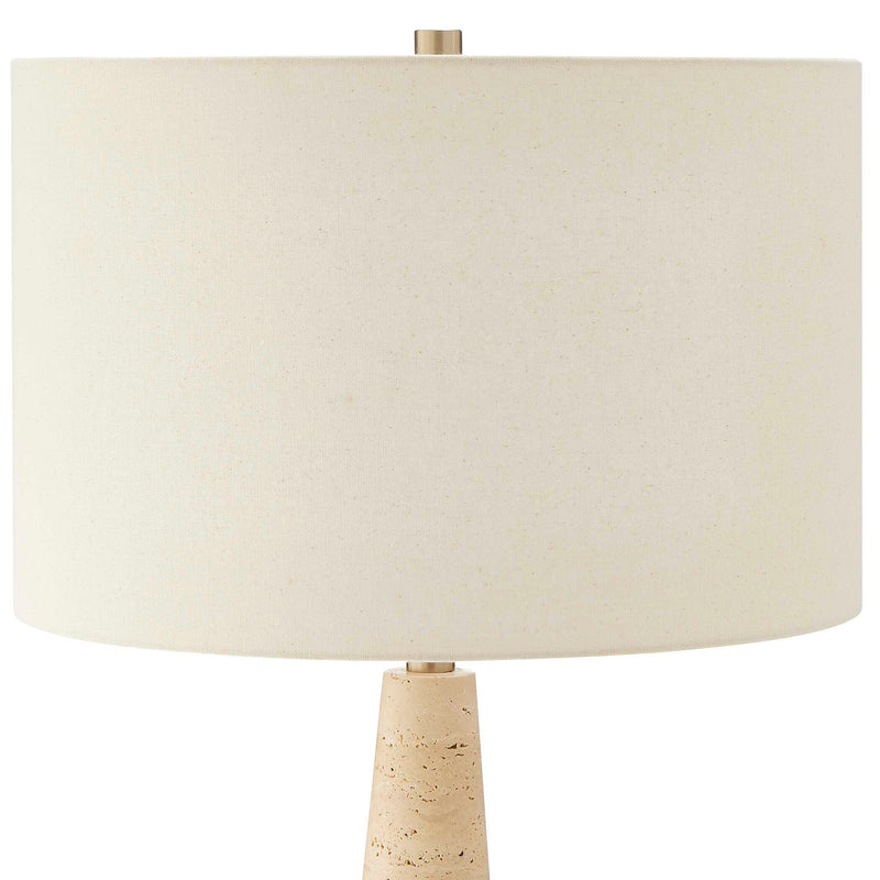 Uttermost 30536-1 Perkins Travertine Table Lamp