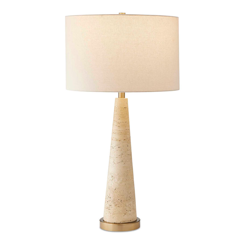 Uttermost 30536-1 Perkins Travertine Table Lamp