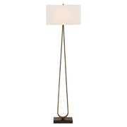 Uttermost 30591 Galloway Minimalist Bronze Floor Lamp