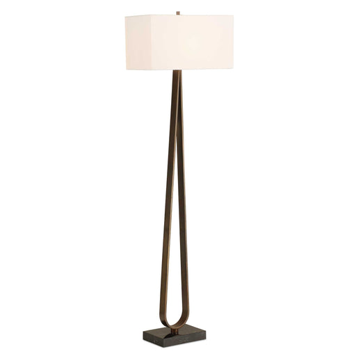 Uttermost 30591 Galloway Minimalist Bronze Floor Lamp