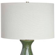 Uttermost 30556-1 Colestin Deep Green Table Lamp