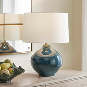Uttermost 30538-1 Corrine Deep Blue Table Lamp