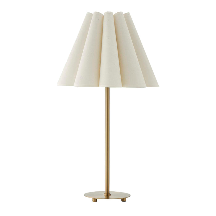 Uttermost 30539-1 Lilabet Fluted Shade Table Lamp