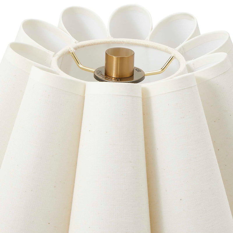 Uttermost 30539-1 Lilabet Fluted Shade Table Lamp
