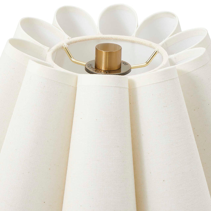 Uttermost 30539-1 Lilabet Fluted Shade Table Lamp