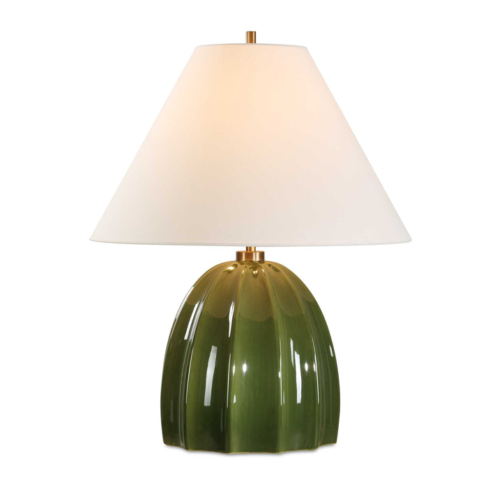 Uttermost 30558 Renna Moss Green Table Lamp