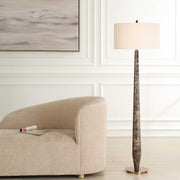 Uttermost 30553 Tyree Brown Marble Floor Lamp