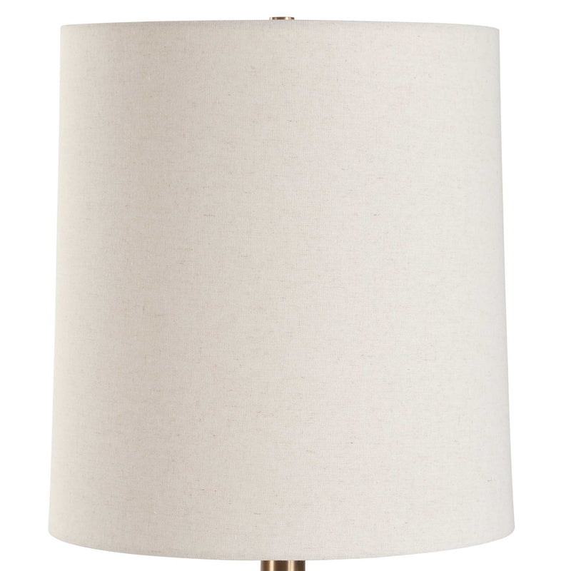 Uttermost 30554-1 Bower Matt Black Table Lamp