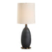 Uttermost 30554-1 Bower Matt Black Table Lamp