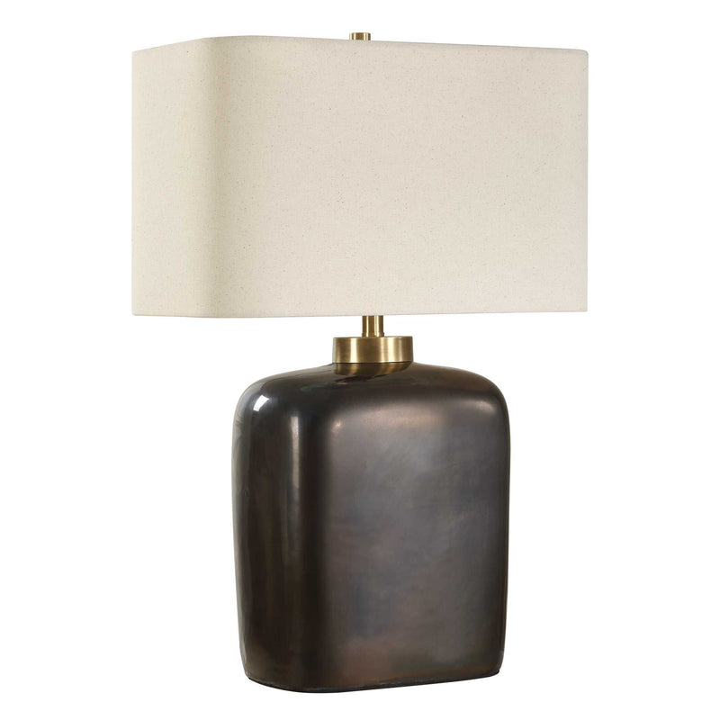 Uttermost 30565 Quentin Dark Bronze Table Lamp