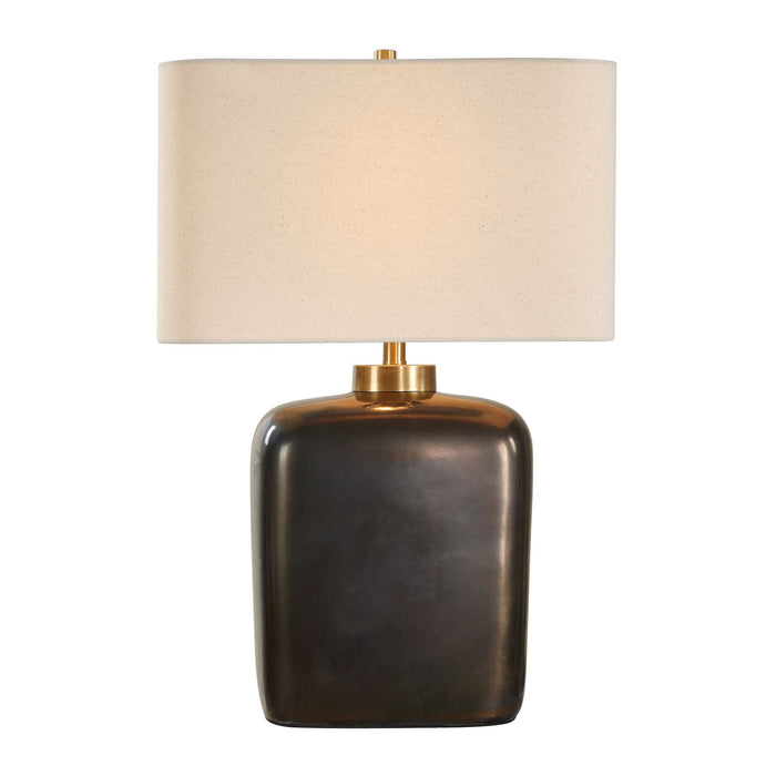 Uttermost 30565 Quentin Dark Bronze Table Lamp